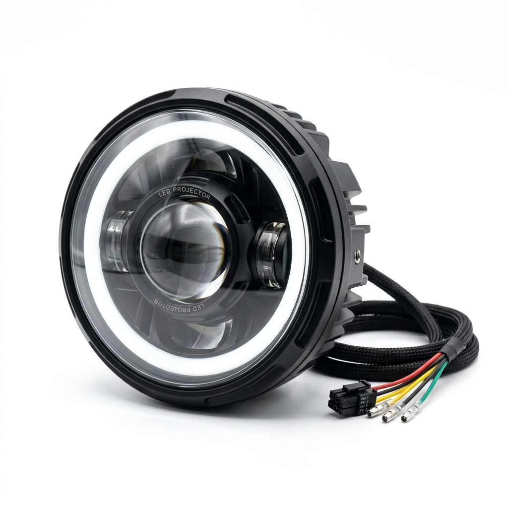 VIDA Genuine Full-Spectrum Matrix LED Headlamp with Auto High-Beam Sensor - Vida V1 Pro